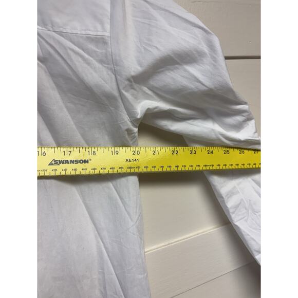 Maeve White Button Down Tunic NWT - Picture 6 of 7